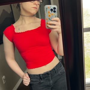 Red Crop Top **DONATING SOON**